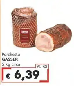 Italy Cash Porchetta GASSER offerta