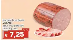 Italy Cash Mortadella La Santo Villani offerta