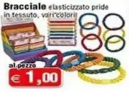 Magazzini Smart Bracciale elasticizzato pride offerta
