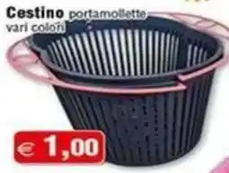 Magazzini Smart Cestino portamollette offerta