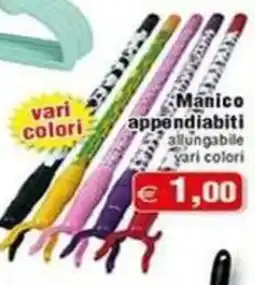 Magazzini Smart Manico appendiabiti allungabile offerta