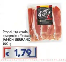 Italy Cash Prosciutto crudo spagnolo affettato Jamon Serrano offerta