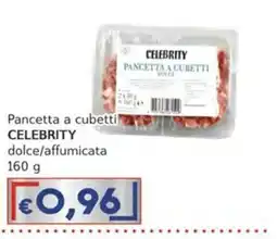 Italy Cash Pancetta a cubetti Celebrity offerta