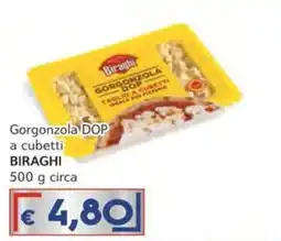 Italy Cash Gorgonzola DOP a cubetti Biraghi offerta