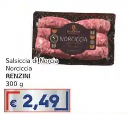 Italy Cash Salsiccia di Norcia Norciccìa Renzini offerta