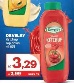 Boningros Cash and Carry Develey Ketchup Top down offerta