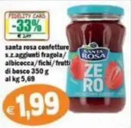 Il Castoro Supermercati Santa rosa confettura offerta