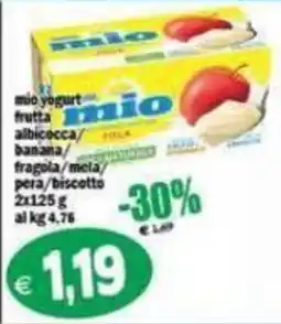 Il Castoro Supermercati mio yogurt frutta offerta