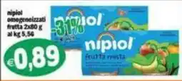 Il Castoro Supermercati Nipiol frutta mista offerta