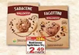 CTS Supermercati Biscotti Saracene Fagottini Balocco offerta