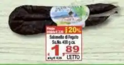 CTS Supermercati Salame di Fegato offerta