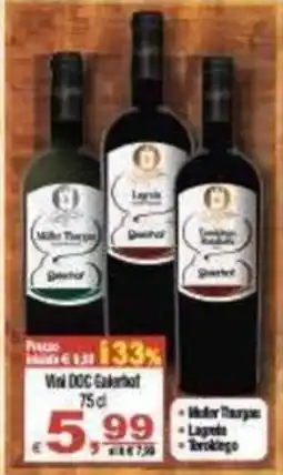 CTS Supermercati Vino DOC Coderch offerta