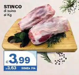 Boningros Cash and Carry Stinco di suino offerta
