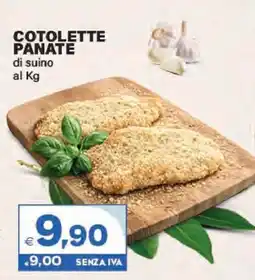 Boningros Cash and Carry Cotolette panate di suino offerta