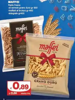 Boningros Cash and Carry Maffei pasta fresca offerta