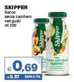 Boningros Cash and Carry Skipper Succo senza zucchero offerta