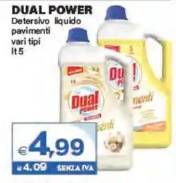 Boningros Cash and Carry Dual Power Detersivo liquido pavimenti offerta