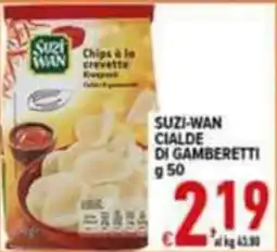 Iper Triscount Suzi-Wan cialde di gamberetti offerta