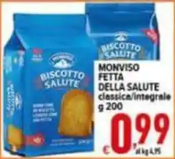 Iper Triscount Monviso biscotto salute offerta
