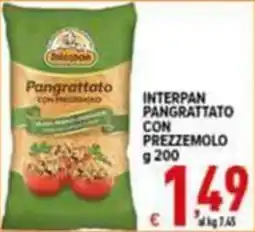 Iper Triscount Interpan pangrattato con prezzemolo offerta