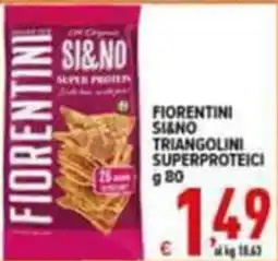 Iper Triscount Fiorentini Si&No triangolini superproteici offerta