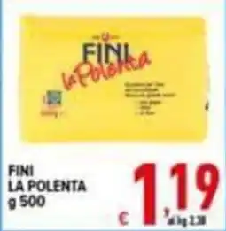 Iper Triscount FINI la Polenta offerta