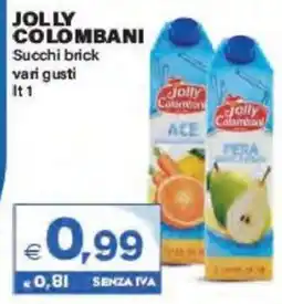 Boningros Cash and Carry Jolly Colombani Succhi brick offerta