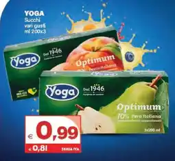 Boningros Cash and Carry Yoga Succhi offerta