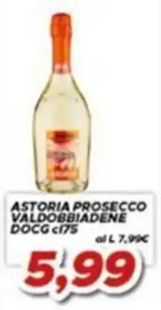 MA Supermercati Astoría Prosecco Valdobbiadene DOCG offerta