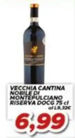 MA Supermercati Vecchia Cantina Nobile di Montepulciano Riserva DOCG offerta