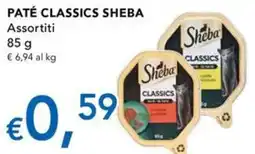 Migross Supermercati e Market Paté classics Sheba offerta
