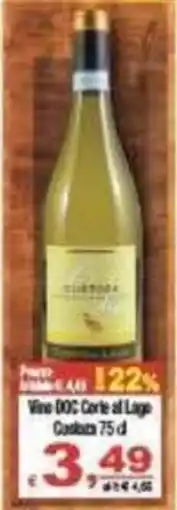 CTS Supermercati Vino DOC Corte al Lago offerta