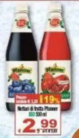 CTS Supermercati Nettari di frutta Planner BIO offerta