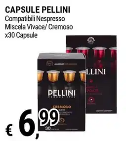 Tre Valli Supermercato Capsule Pellini offerta