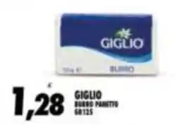 Compri Meglio Giglio burro panetto offerta