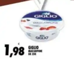 Compri Meglio Giglio mascarpone offerta