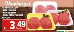 Iper Triscount Hamburger offerta