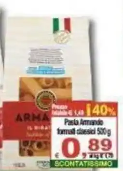 CTS Supermercati Arma pasta armando formati classici offerta