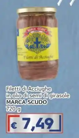 Italy Cash Filetti di Acciughe MARCA SCUDO offerta