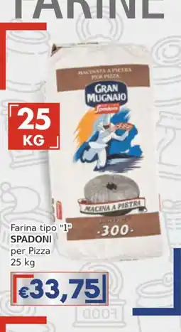 Italy Cash Farina tipo "1" SPADONI per Pizza offerta
