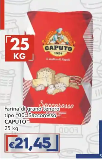 Farina di grano tenero tipo "00" Saccorosso CAPUTO