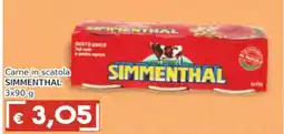 Italy Cash Carne in scatola Simmenthal offerta