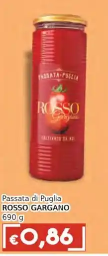 Italy Cash Passata di Puglia ROSSO GARGANO offerta