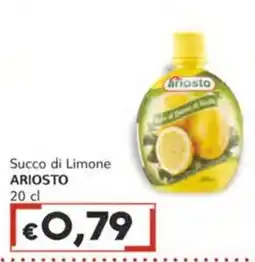 Italy Cash Succo di Limone Ariosto offerta