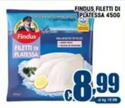 Sacoph Findus filetti di platessa offerta