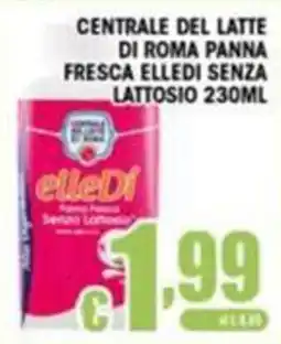 Sacoph Panna fresca senza lattosio ElleDi offerta