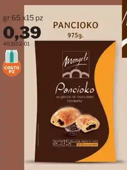 GrosMarket Pancioko Mongelo offerta