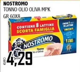 Tonno olio di oliva Nostromo