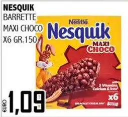 Big Food Nesquik Barrette Maxi Choco offerta