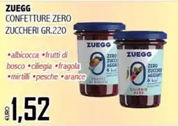 Big Food Zuegg confettura zero zuccheri offerta